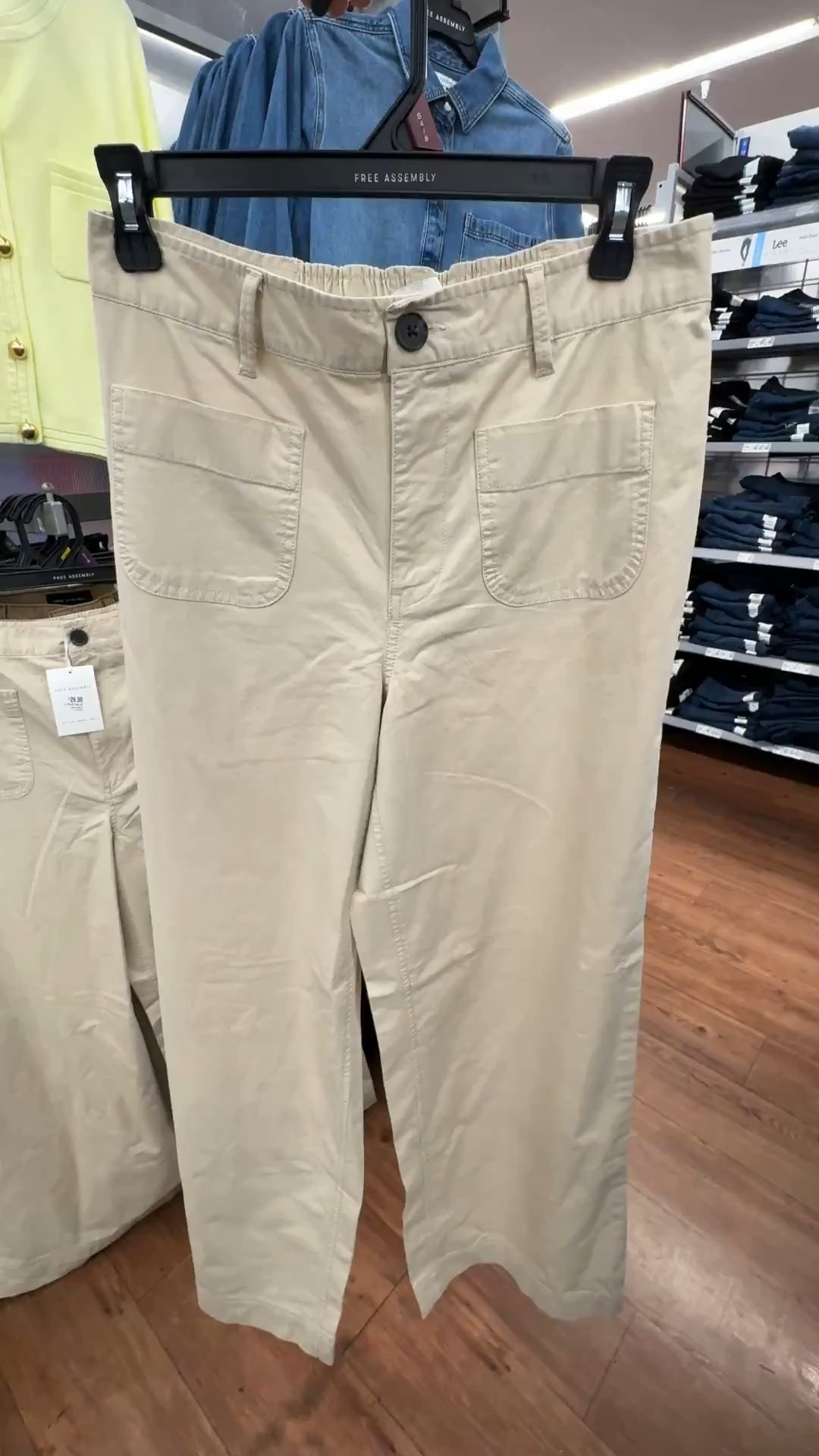 The cutest khaki pants from Walmart! 

#LTKWorkwear #LTKootd