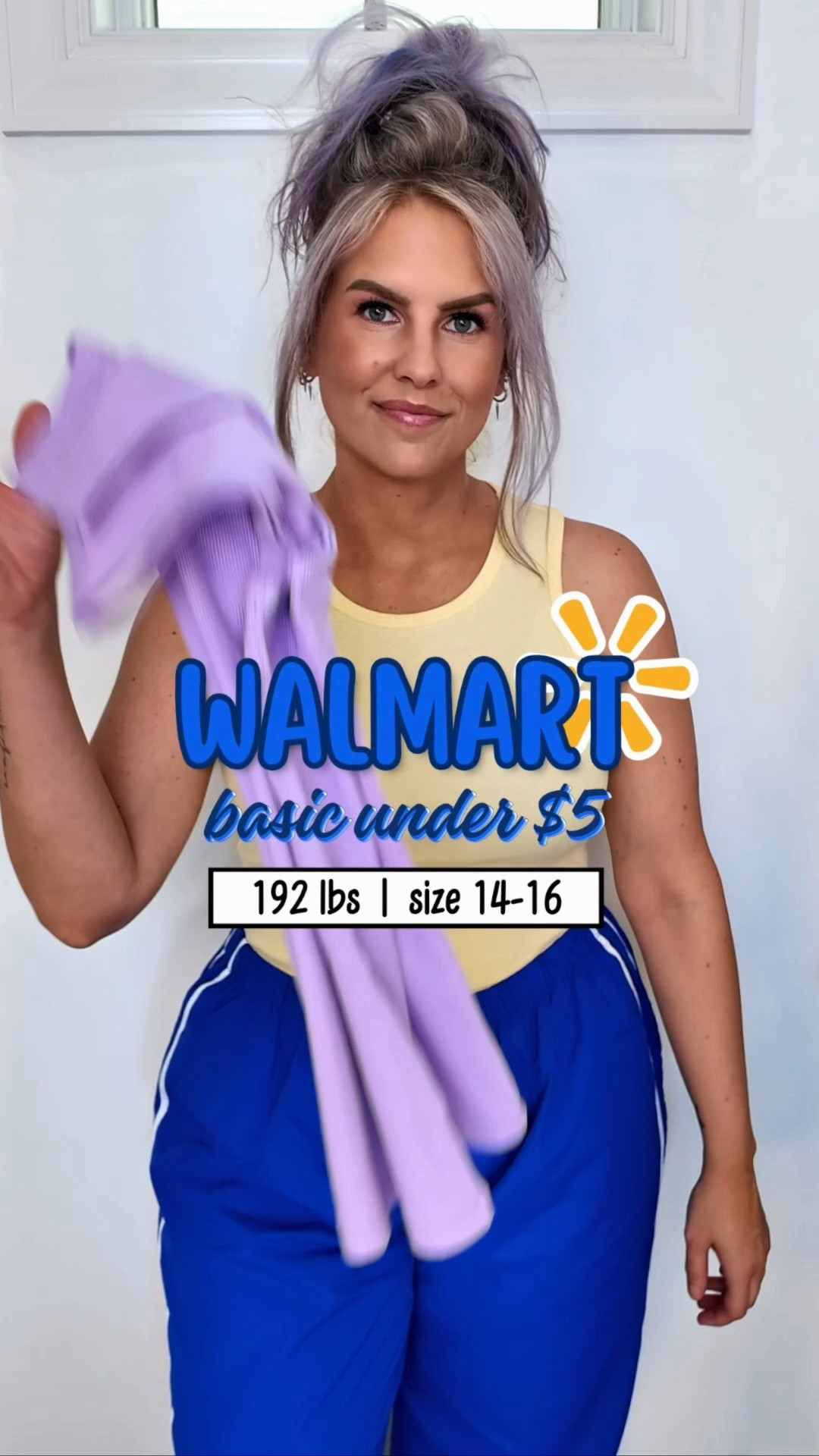 Tank, large
Pants, XL 
Bra, Large+

yellow ribbed crewneck tank, cobalt royal blue track pants with white stripe, cotton minimizer bra 

#walmart #walmartfashion #walmartstyle  walmart fashion, walmart style, walmart outfit, walmart look, walmart fashion, found it at walmart, walmart fashion finds, walmart summer, walmart winter, walmart fall, walmart spring, walmart new arrivals, walmart outfit, walmart outfit inspo, walmart outfit inspiration, walmart curves, walmart curvy, curvy walmart, midsize walmart, walmart midsize, walmart ootd, walmart shopping, new at walmart  #under20 #under30 #under40 #under50 #under60 #under75 #under100 #affordable #budget #inexpensive #size14 #size16 #size12 #medium #large #extralarge #xl #curvy #midsize #pear #pearshape #pearshaped budget fashion, affordable fashion, budget style, affordable style, curvy style, curvy fashion, midsize style, midsize fashion

#LTKOver40 #LTKMidsize