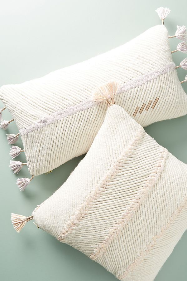Embroidered Wilma Pillow | Anthropologie (US)