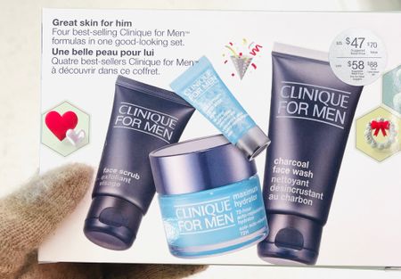 Gift your man great skin!😉This Clinique set is on sale for under $35 and would be perfect for the picky guy who has “everything” and wants nothing😜 Makes perfect stocking stuffers that can actually be used😁





#ltksalealert #ltkbeauty #ltkfit #ltkskin #skincareproducts #giftsforhim #giftsforguys #target #targetbeauty #stockingstuffers #lastminutegifts #giftsfordad #giftsforuncle #giftsets #giftsunder40 #targetsale

#LTKunder50 #LTKmens #LTKGiftGuide