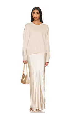 SOVERE Rhyme Combo Slip Knit Dress in Champagne from Revolve.com | Revolve Clothing (Global)