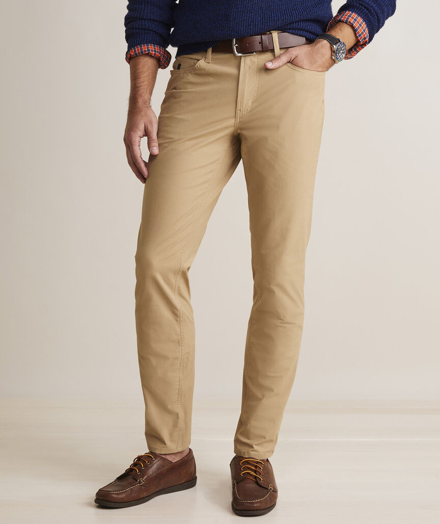 Canvas On-The-Go 5 Pocket Pant | vineyard vines