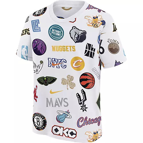 Nike Youth NBA White Essential T-Shirt | DICK'S Sporting Goods