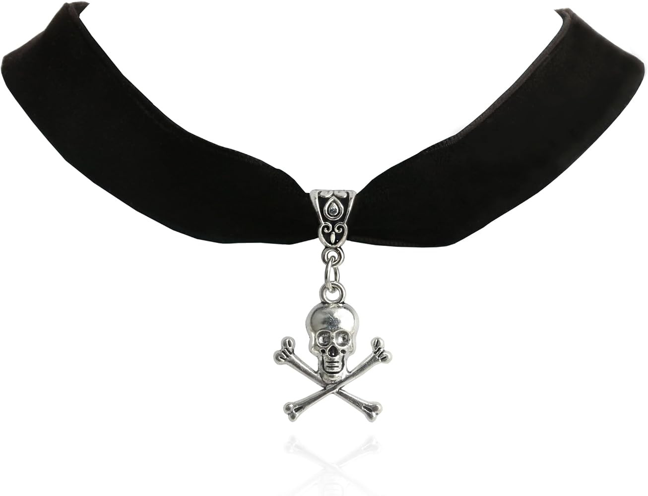 Black Velvet Ribbon Gothic Choker Necklace | Amazon (US)
