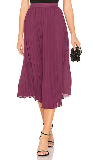 Pleated Midi Skirt | Revolve Clothing (Global)