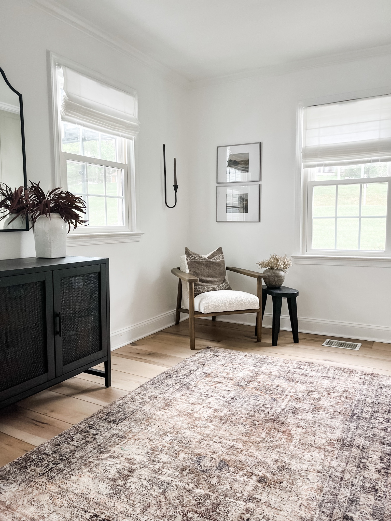 New wall sconce in this sitting corner in my mudroom! 

#LTKFind #LTKhome