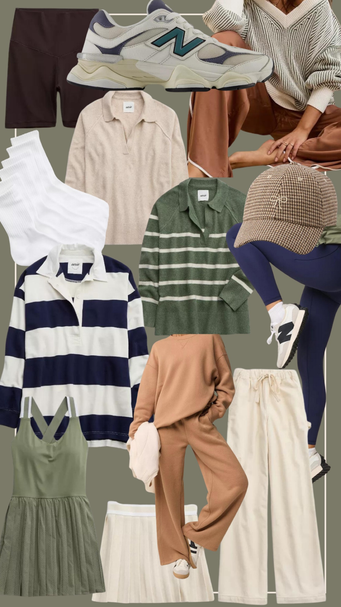 Aerie new arrivals for fall - sweaters, sweatshirts, loungewear, pajamas, exercise dress

#LTKStyleTip #LTKFallSale