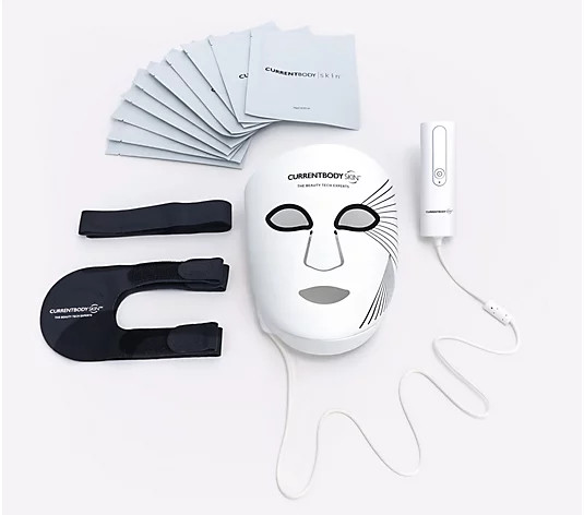 Make Your Selection: CurrentBody Skin LED Mask Series 2 with 10 Face Hydrogel Masks | QVC