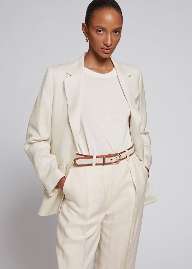 Relaxed Cut-Away Tailored Blazer | & Other Stories US