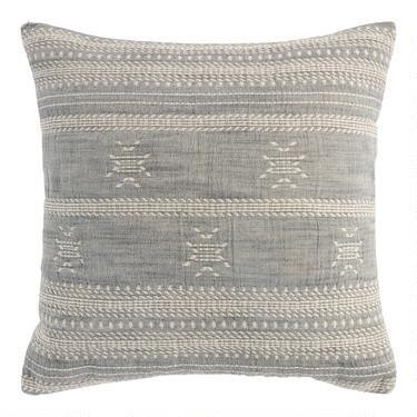 Muted Woven Jacquard Throw Pillow | World Market