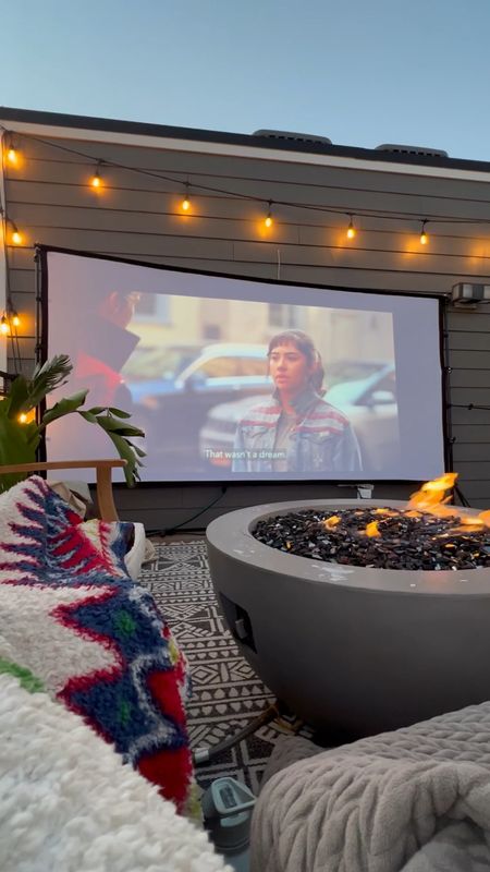 We LOVE a cozy rooftop patio season! Check out everything you need for my little rooftop sanctuary.

Patio movie night | home theater | home movie | projector movie | diy patio makeover 

#LTKhome #LTKsalealert #LTKSeasonal