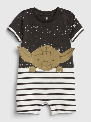 babyGap &#124 Star Wars&#153 Yoda Shorty One-Piece | Gap (US)