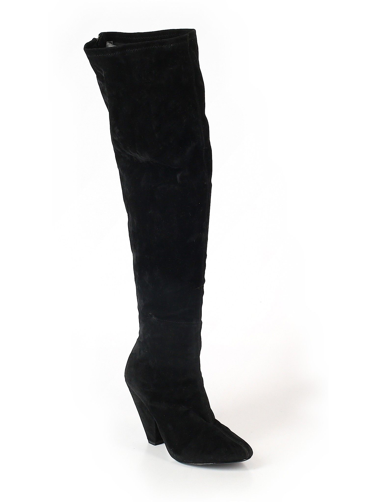 Steve Madden Boots Size 8 1/2: Black Women's Clothing - 43070078 | thredUP