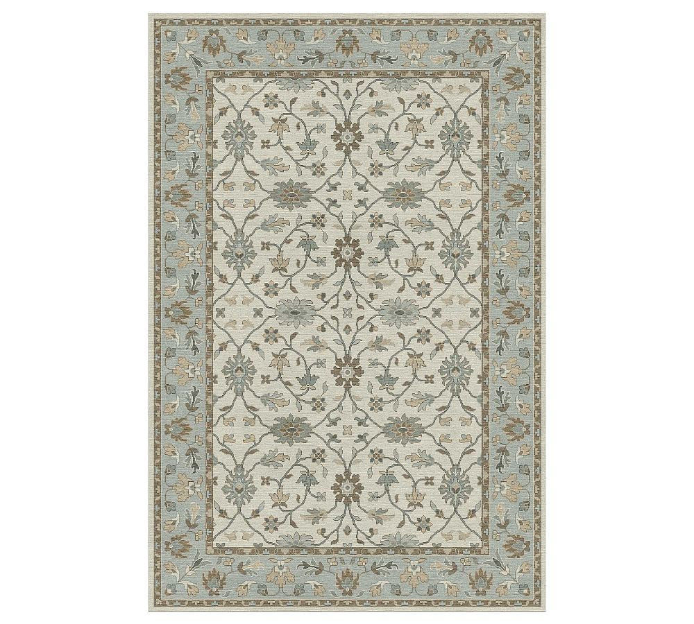 Malika Persian-Style Hand-Tufted Wool Rug | Pottery Barn (US)