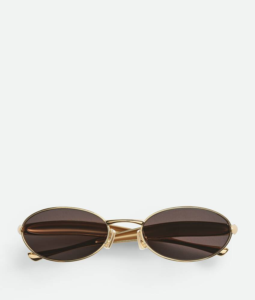 Sardine Oval Sunglasses | Bottega Veneta
