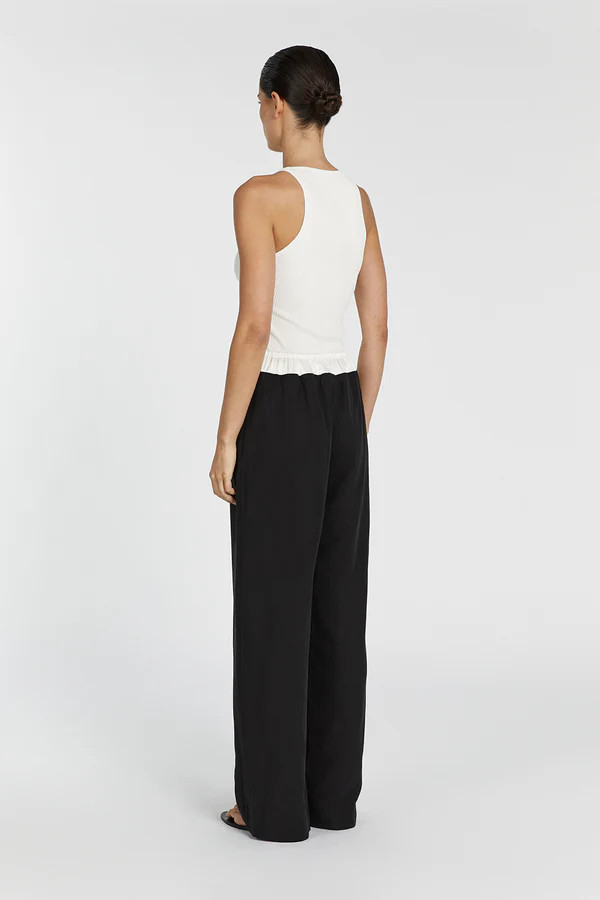 HARVEY BLACK SPLICED PANT | DISSH