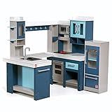 Step2 Grand Walk-in Wooden Kitchen | Large Wood Play Kitchen & Toy Accessories Set | Wood Play Kitch | Amazon (US)