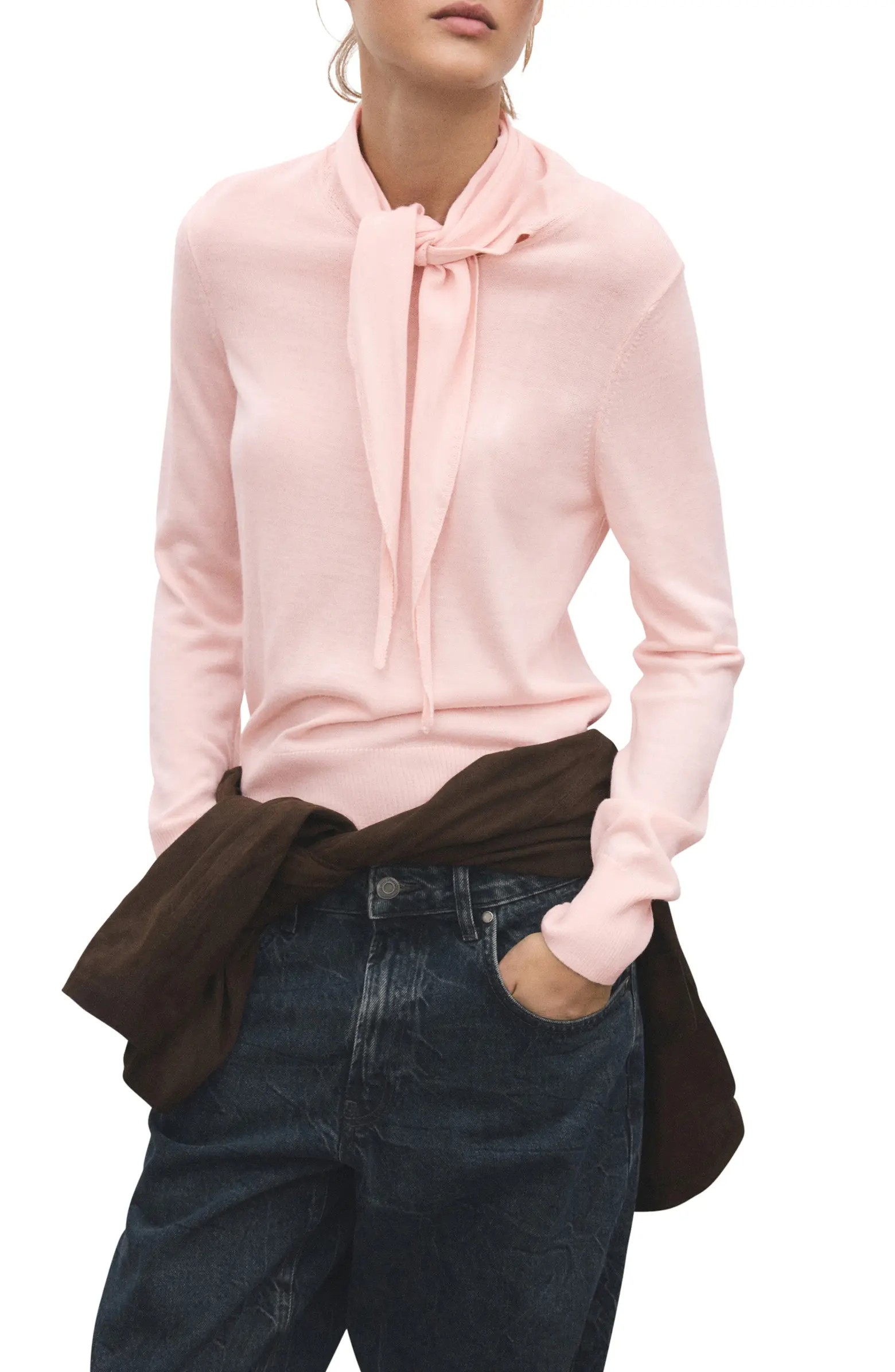 Knotted Turtleneck Sweater | Nordstrom