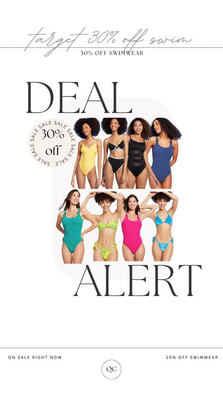 Sale Alert!! 30% off swimwear at Target 🎯!!! So many cute ones for summer ☀️🤍

#LTKSwim #LTKSaleAlert #LTKFindsUnder50