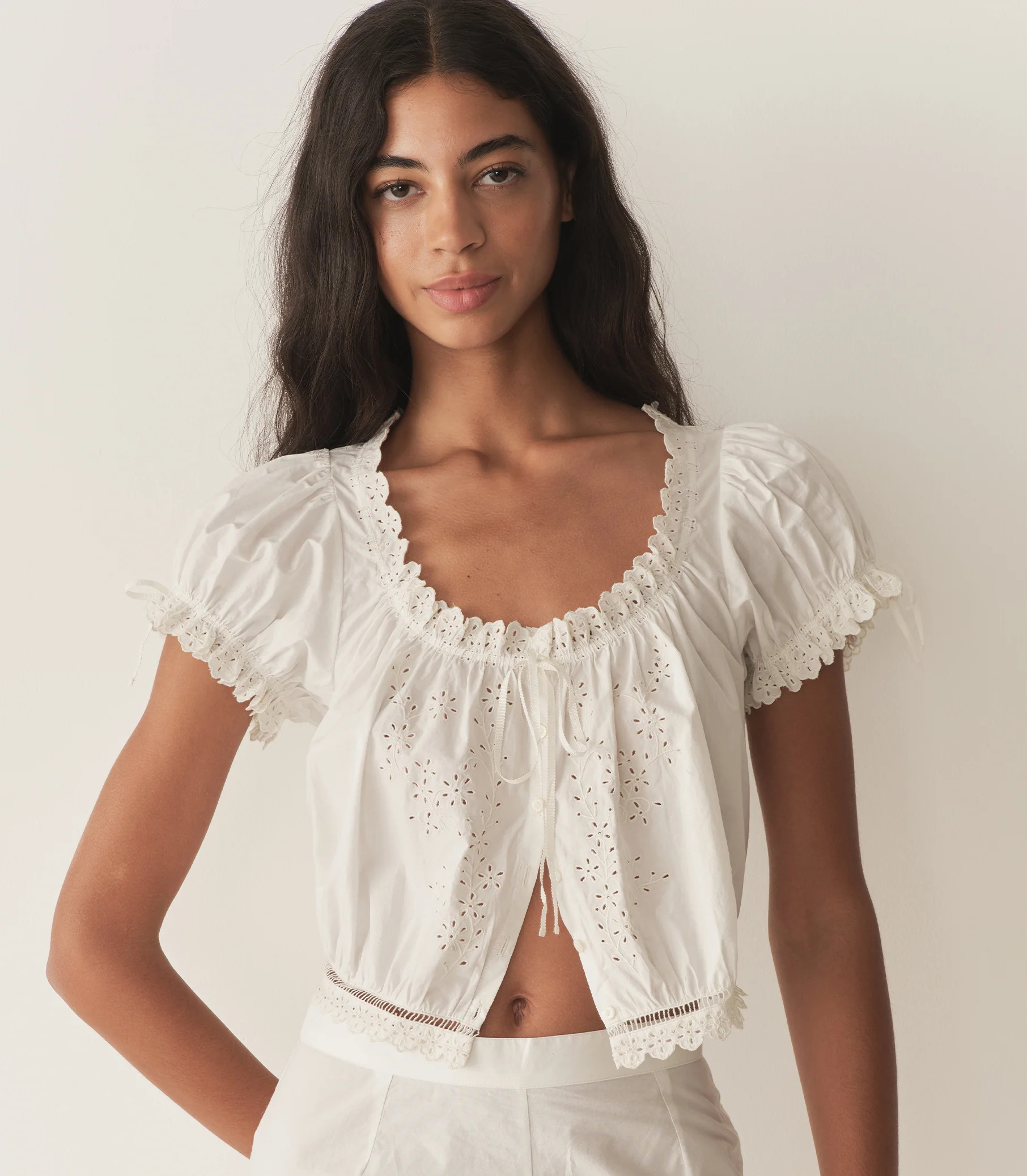 Nera Top - Salt | DÔEN | DOEN