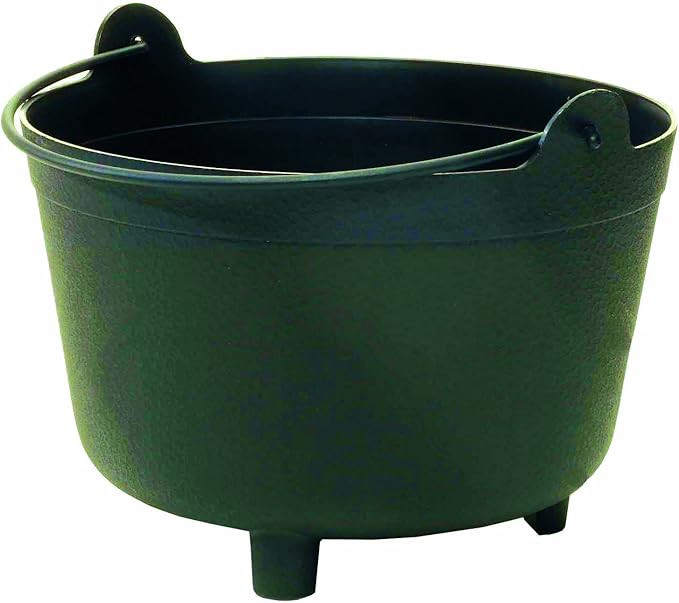 Novelty MFG 48128 Antique Kettle Planter, 12-Inch, Black | Amazon (US)
