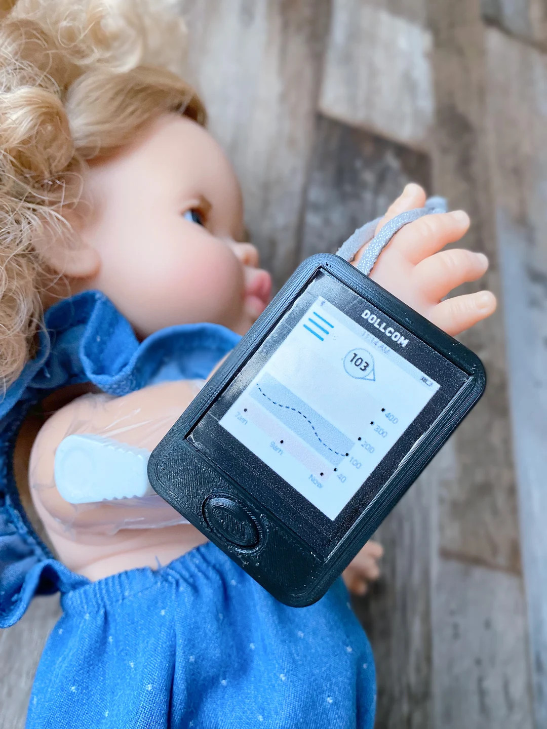 CGM for Doll or Stuffed Animal, Continuous Glucose Monitor Toy for Stuffies, Diabetes - Etsy | Etsy (US)