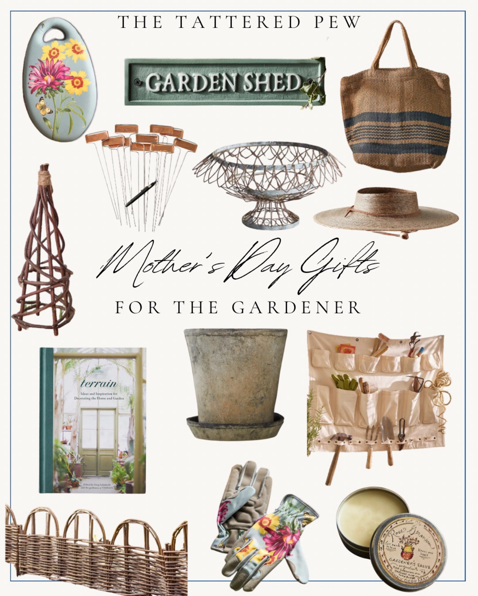 Mother’s Day gift ideas from Terrain! 


Gardening gifts, garden planter, gardening knee pad, gardening books, jute tote, gardening hat, garden labels, garden tool organizer, gardening gloves  



#LTKfindsunder50 #LTKfindsunder100 #LTKSeasonal