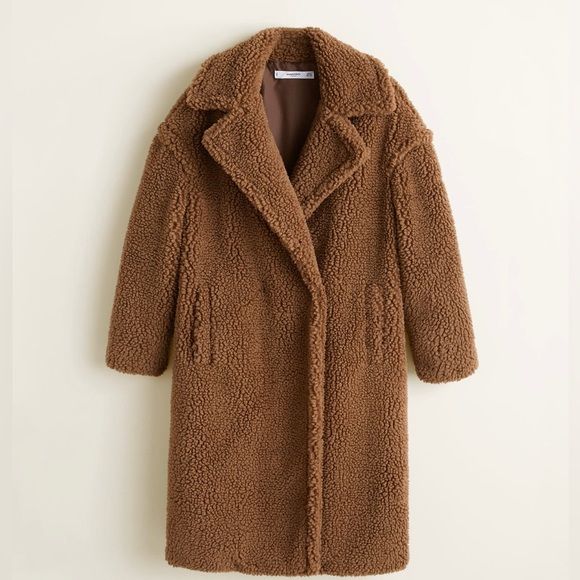 Mango Teddy Coat | Sz. Small | Poshmark