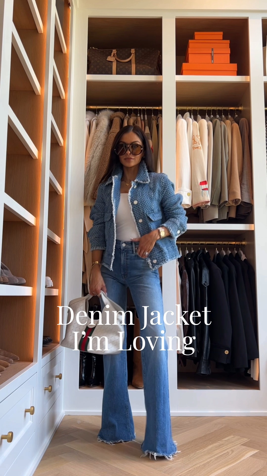 Summer workwear 
Zara denim jacket
Mother doozy flared jeans

#LTKOver40 #LTKSaleAlert #LTKWorkwear