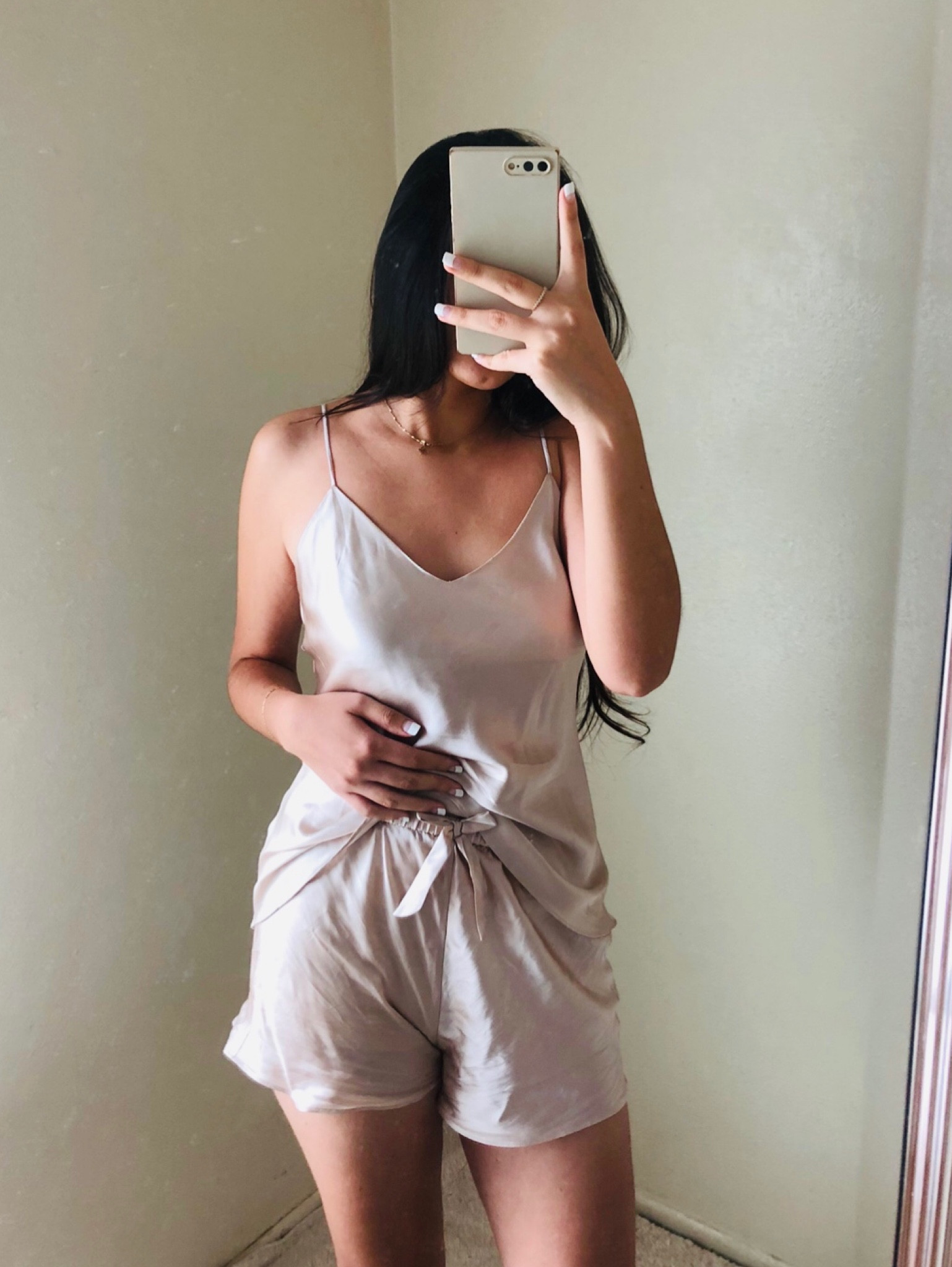 Silk short pajamas set 

#LTKstyletip #LTKGiftGuide #LTKMostLoved