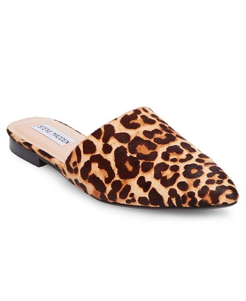 Women's Trace Leopard Mules | Macys (US)