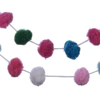 Assorted 6ft. Pastel Pom Pom Garland by Ashland® | Michaels Stores