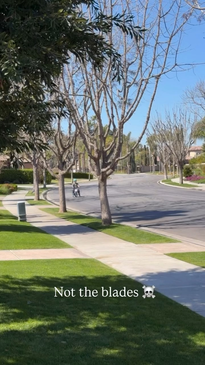 Not the blades ☠️