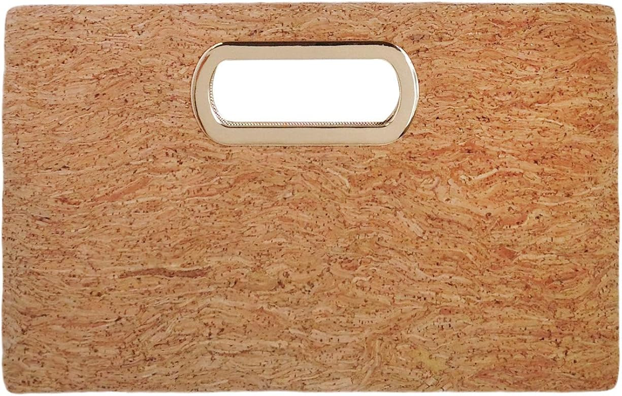 JNB Cork Top Handle Clutch | Amazon (CA)