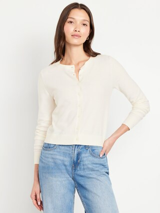 SoSoft Lite Crop Cardigan Sweater | Old Navy (CA)