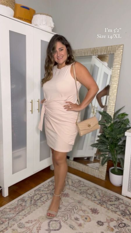 The cutest most flattering wrap dress!

Love this tshirt dress! I’m wearing an xl! It. Ones in sleeveless and with sleeves.

Midsize
Curvy
Pink dress
Comfy dress
Dress with ruching
Ruched dress 
Sleeveless dress
Spring dress
Summer dress


#LTKVideo #LTKSeasonal #LTKmidsize