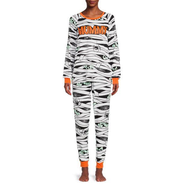Halloween Women's and Women's Plus Family Pajama Set, 2-Piece - Walmart.com | Walmart (US)