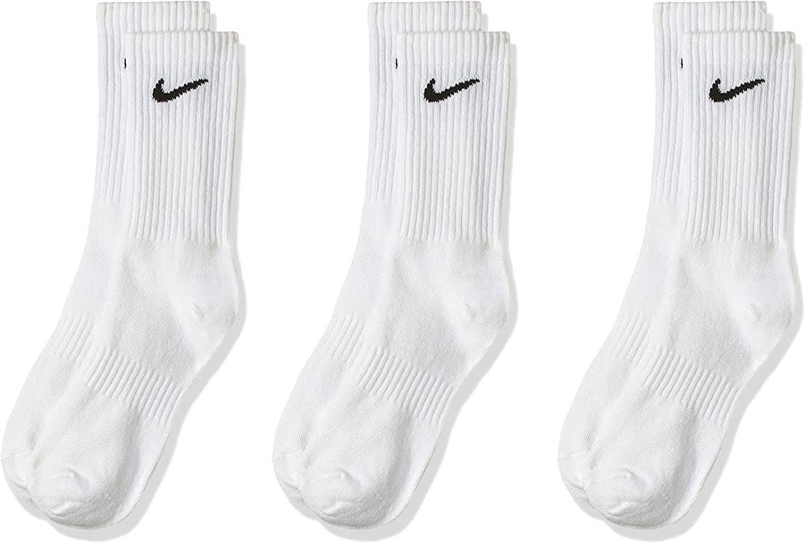 Nike Unisex Everyday Lightweight Crew Training Socks (3 Pair) | Amazon (US)