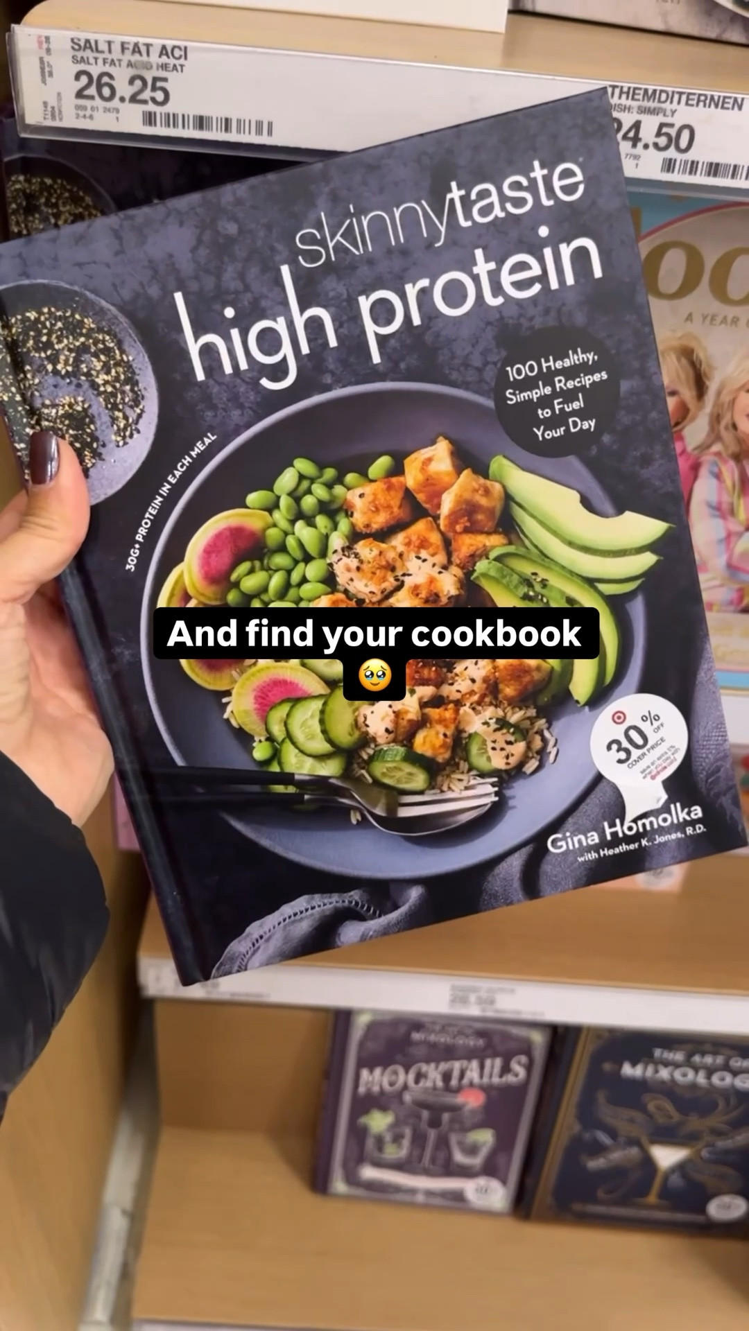 I found Skinnytaste High Protein at Target today, and signing these copies felt equal parts joy and nerves. I kept thinking, I hope this is okay. Mostly, I just felt overwhelming gratitude. 💛 

#LTKHome #LTKfitnessgoals #LTKfoodie