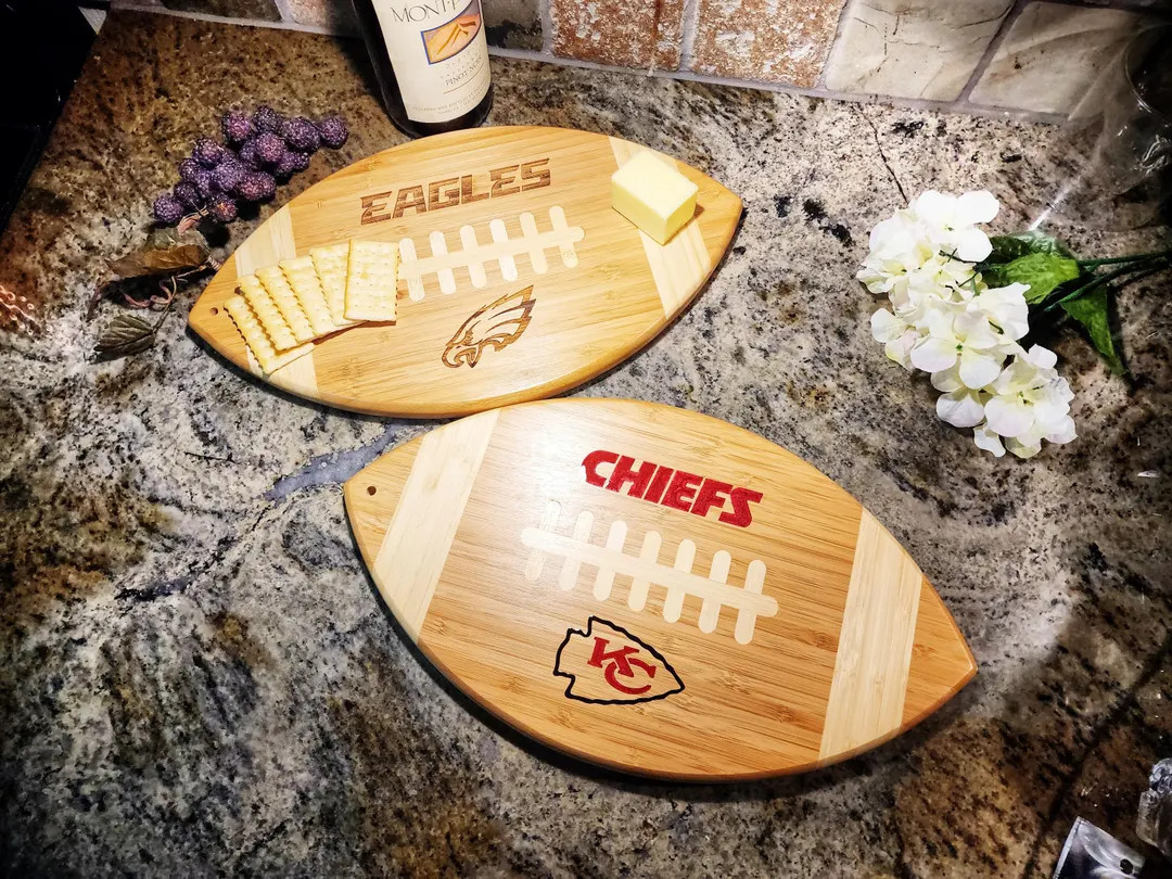 Football Cutting Board Custom Charcuterie Cutting Board Football Team - Etsy | Etsy (US)