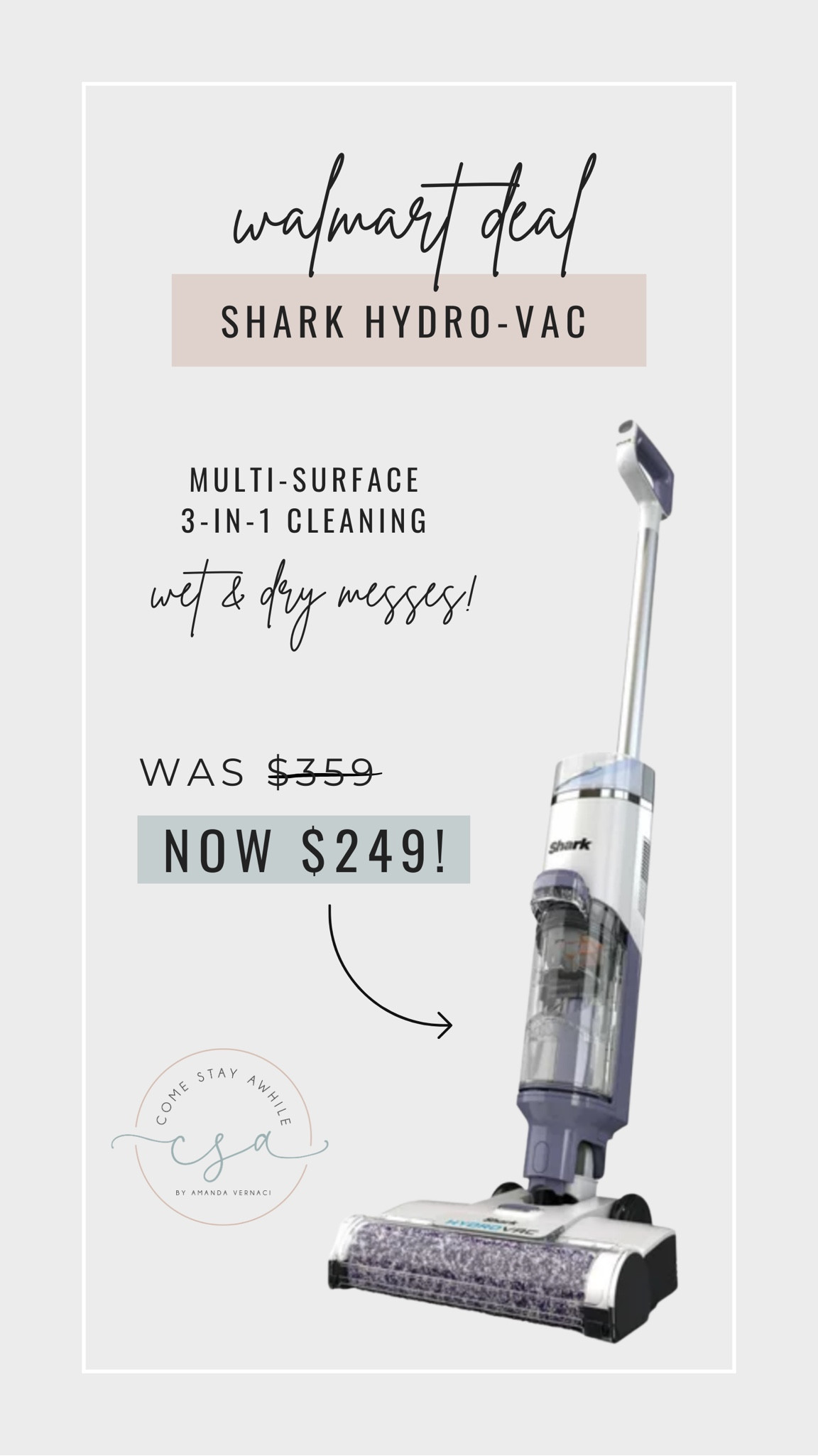 Shark Hydrovac Wet-Dry Vacuum Cleaner Sale 2023