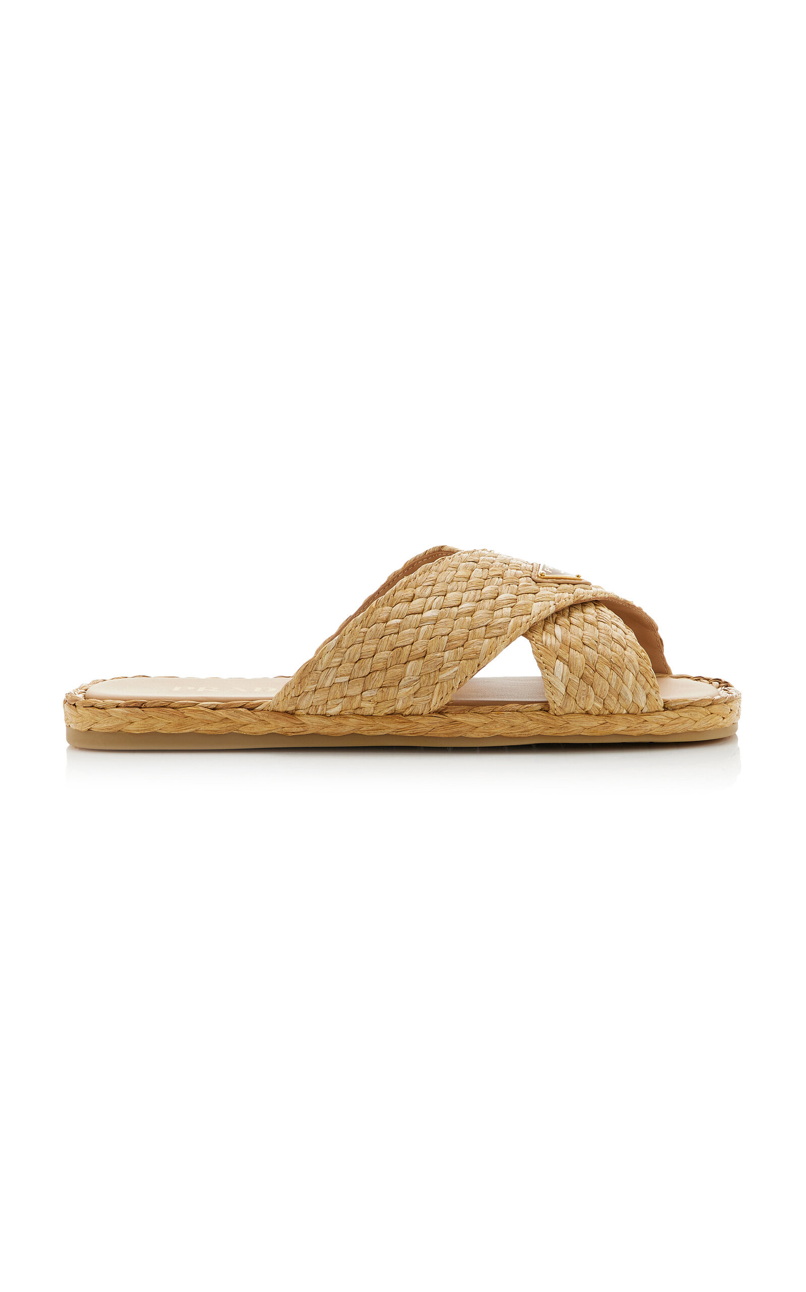 Prada Raffia Sandals - Moda Operandi | Moda Operandi (Global)