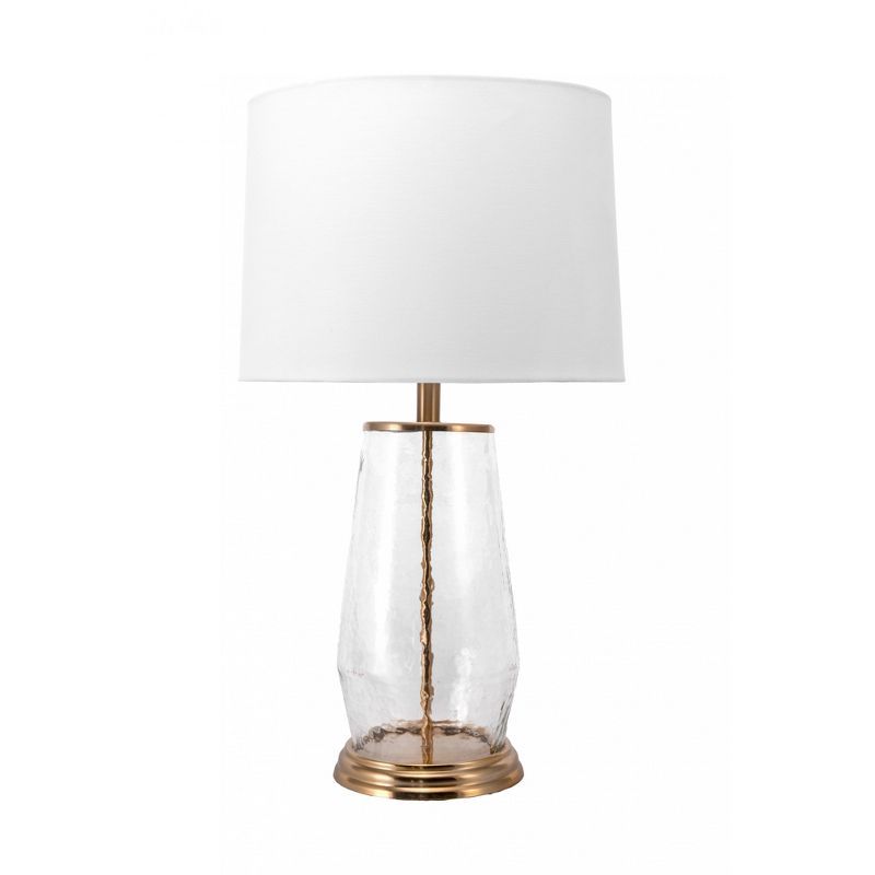 nuLOOM Oakley Glass 26" Table Lamp Lighting - Bronze 26" H x 14" W x 14" D | Target