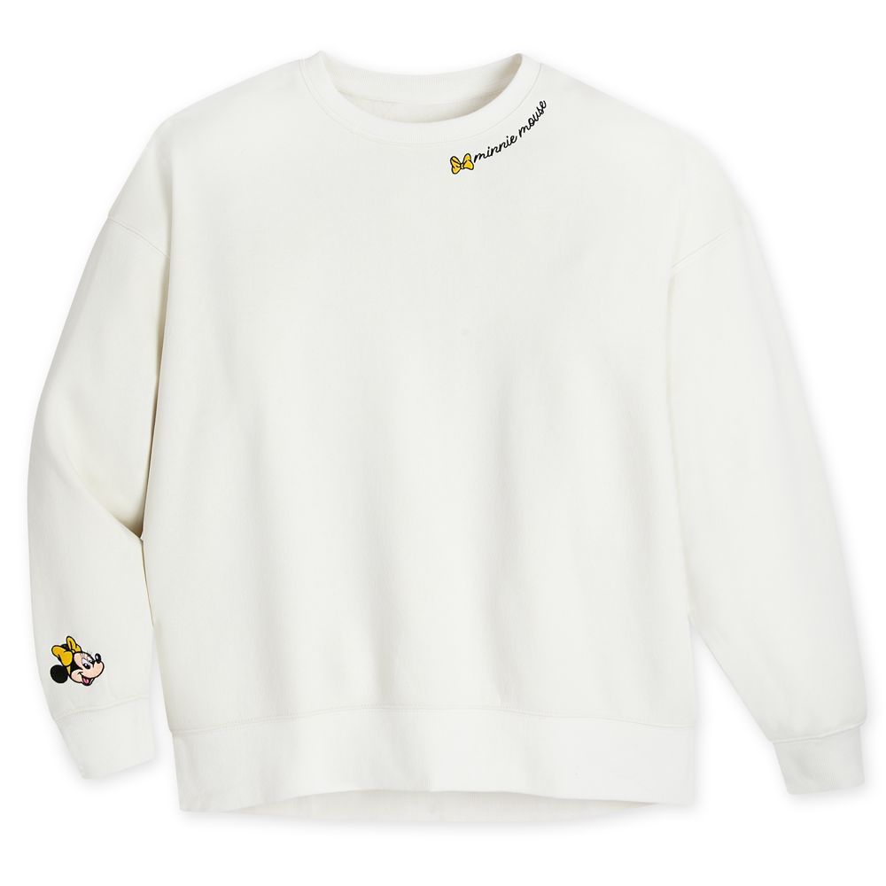 Minnie Mouse Fashion Pullover Sweatshirt for Women | Disney Store