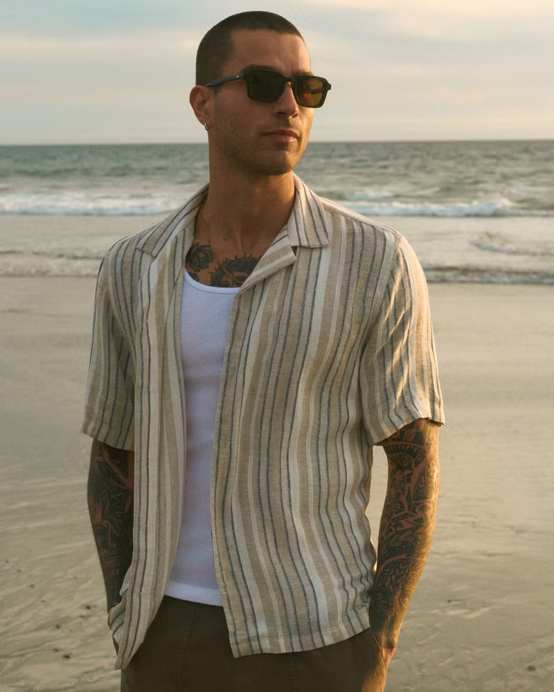 Abercrombie & Fitch Men's Essential Ribbed Tank in White - Size XXL | Abercrombie & Fitch (US)