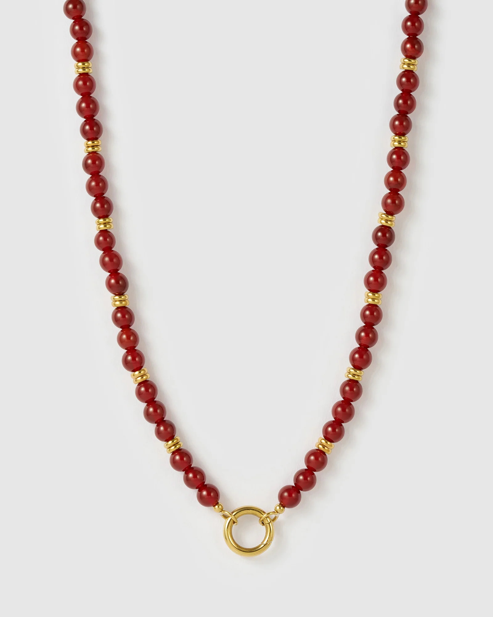 Tallulah Necklace - Red Agate | Arms Of Eve