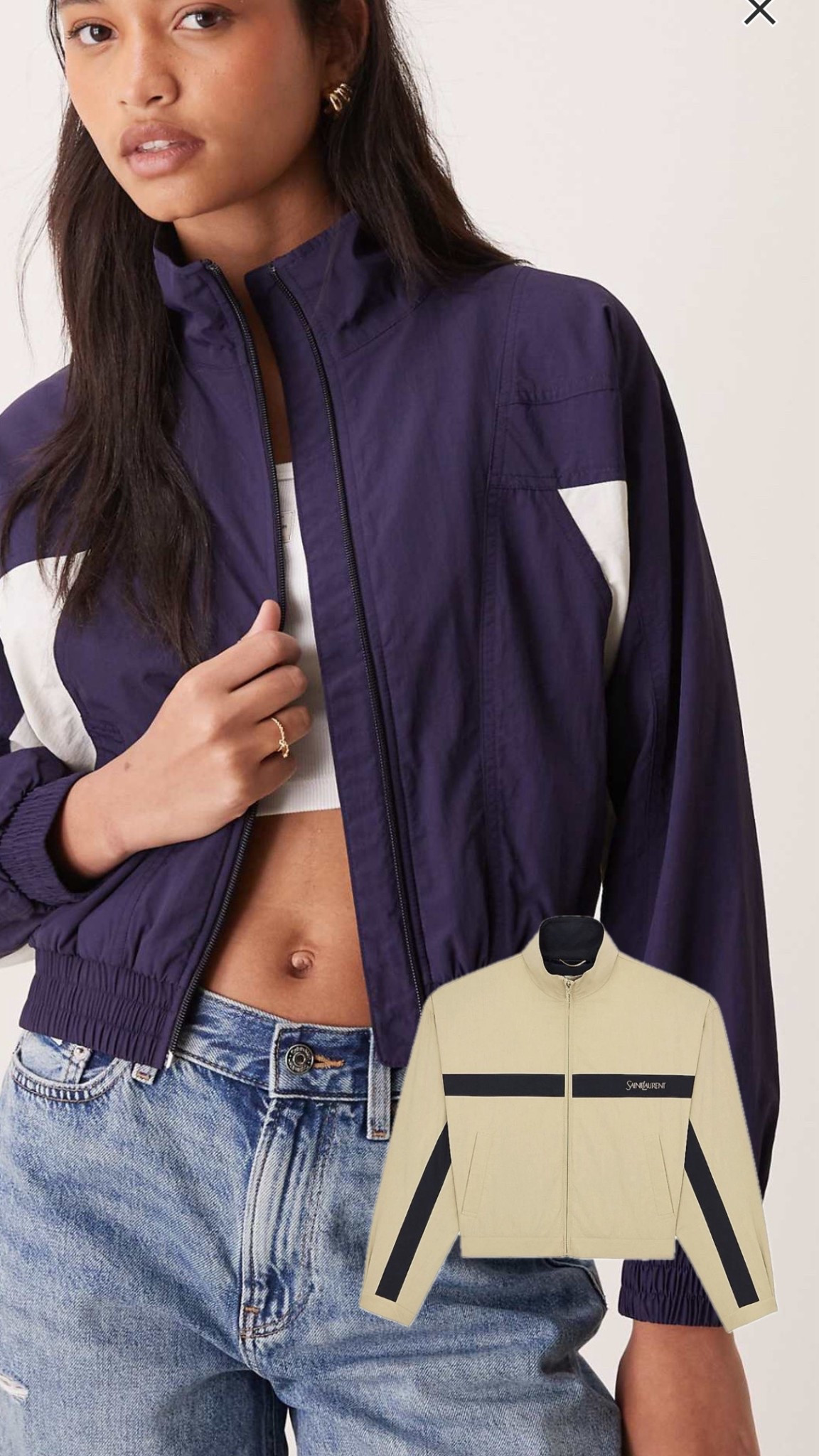 Perfect Saint Laurent dupe Jacket 

#LTKspring #LTKdeutschland #LTKeurope