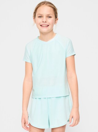 CloudMotion Short-Sleeve T-Shirt for Girls | Old Navy (US)