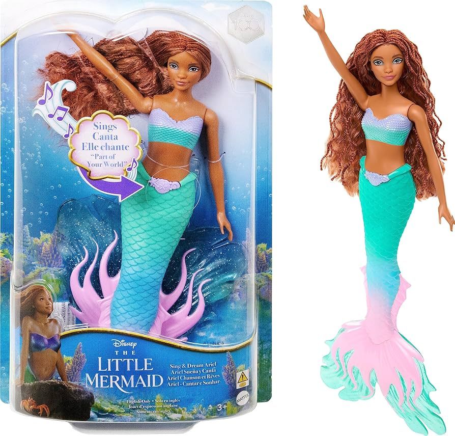 Scallop Mermaid Singing Doll | Amazon (US)