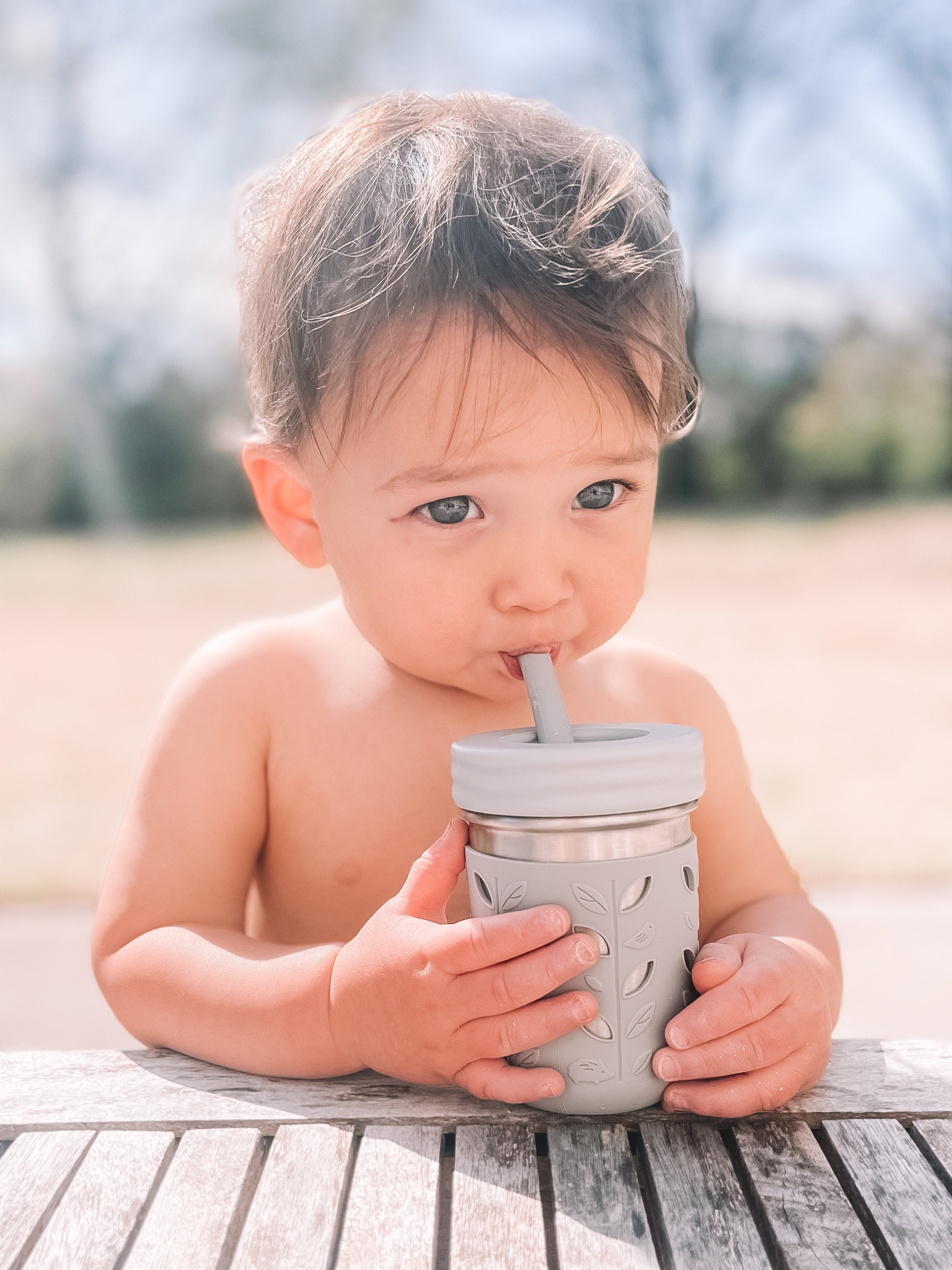 The best straw cup hands down!! Stainless steel with build on silicone cover for good grip! Easy for at home and on the go! 

#LTKkids #LTKbaby #LTKfamily